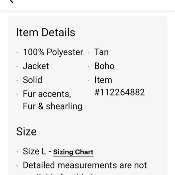 FabRik faux fur teddy jacket rustic rose pink tan size large - Picture 6 of 7